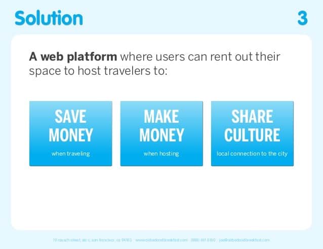 Airbnb Pitch Deck Solution Slide Airbnb Pitch Deck Solution Slide