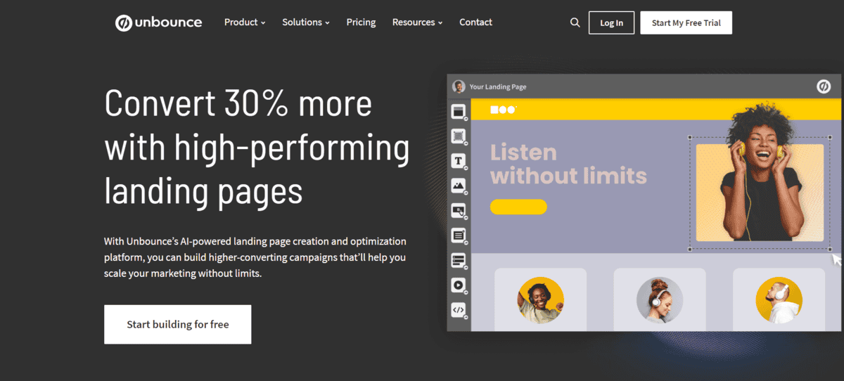 Unbounce Unbounce
